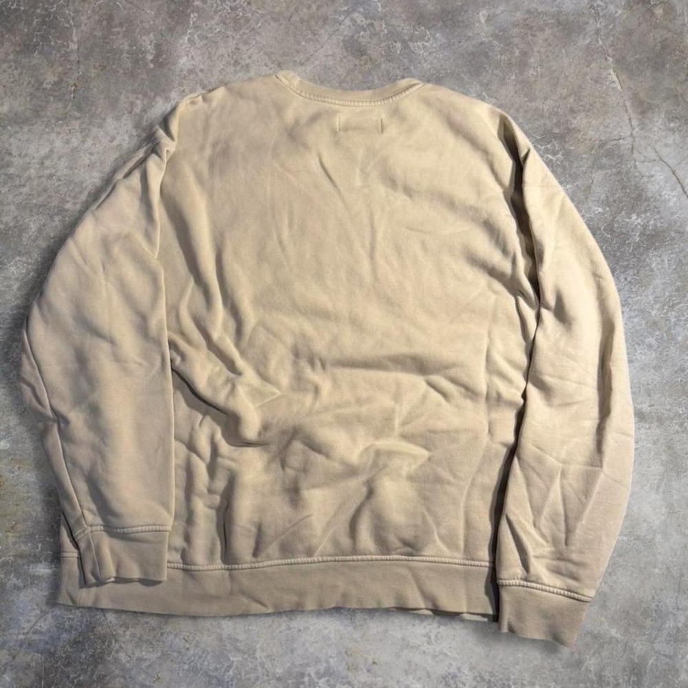 Vintage Jordan Cream Graphic Crewneck Sweatshirt XXL Basketball Streetwear - Picture 4 of 6